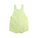 A Green Overall Shorts from Jacadi in size 0-3M for girl. (Back View)