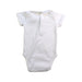 A White Short Sleeve Bodysuits from Jacadi in size 0-3M for girl. (Back View)