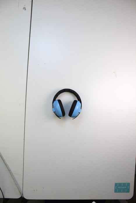 A Black Ear Muffs from Banz in size 12-18M for neutral. (Back View)