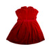 A Red Short Sleeve Dresses from Chateau de Sable in size 3T for girl. (Back View)