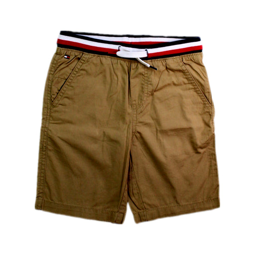 A Beige Shorts from Tommy Hilfiger in size 5T for boy. (Front View)