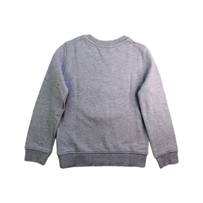 A Grey Crewneck Sweatshirts from Kenzo in size 6T for girl. (Back View)