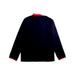 A Black Long Sleeve Polos from Jacadi in size 8Y for boy. (Back View)