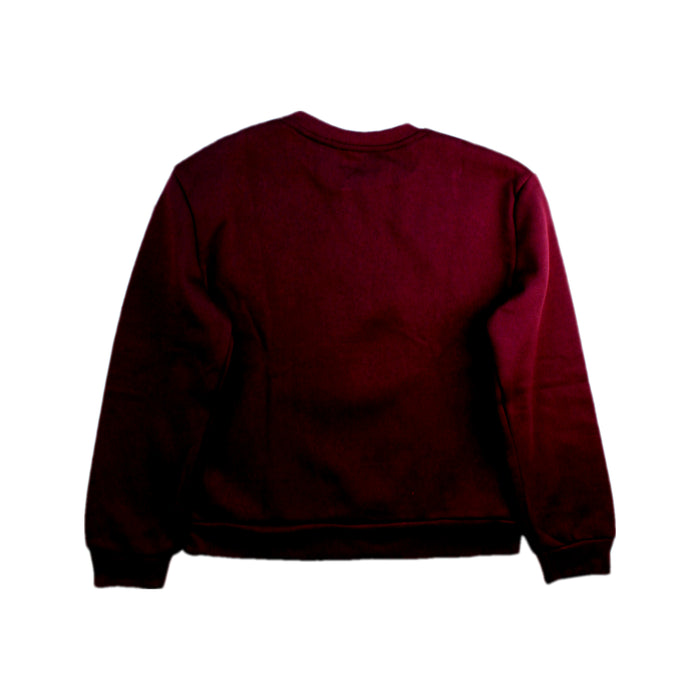 A Burgundy Crewneck Sweatshirts from DKNY in size 7Y for boy. (Back View)