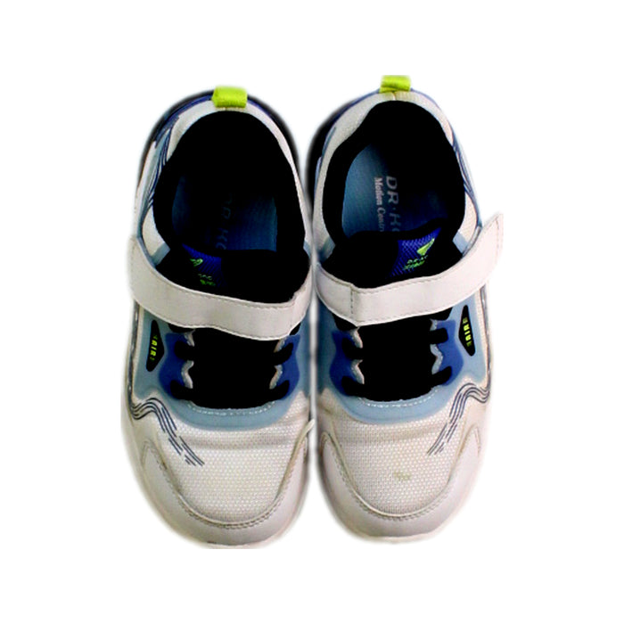 A White Sneakers from Dr. Kong in size 6T for boy. (Back View)