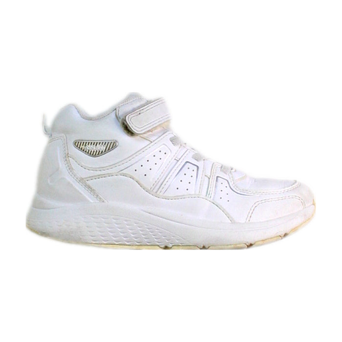 A White Sneakers from Dr. Kong in size 6T for boy. (Front View)