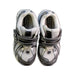 A Silver Sneakers from New Balance in size 5T for neutral. (Back View)