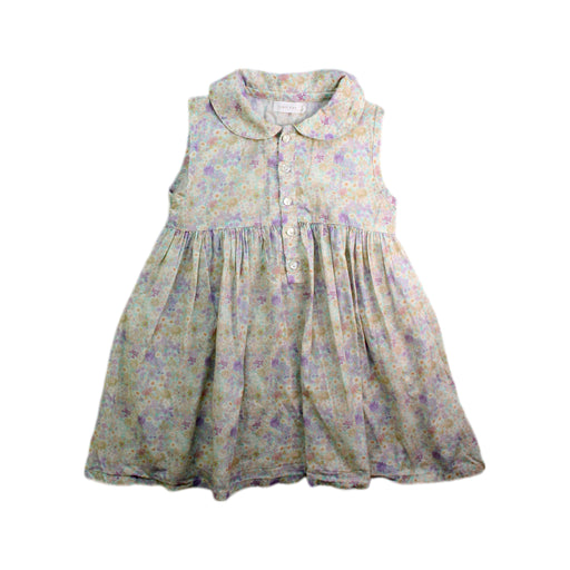 A Multicolour Sleeveless Dresses from Jamie Kay in size 3T for girl. (Front View)