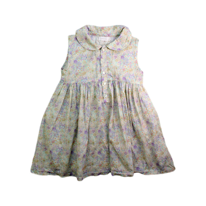 A Multicolour Sleeveless Dresses from Jamie Kay in size 3T for girl. (Front View)