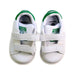A White Sneakers from Adidas in size 12-18M for neutral. (Back View)