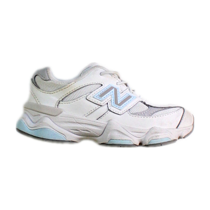 A White Sneakers from New Balance in size 4T for neutral. (Front View)
