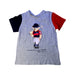 A Grey Short Sleeve T Shirts from Polo Ralph Lauren in size 4T for boy. (Front View)