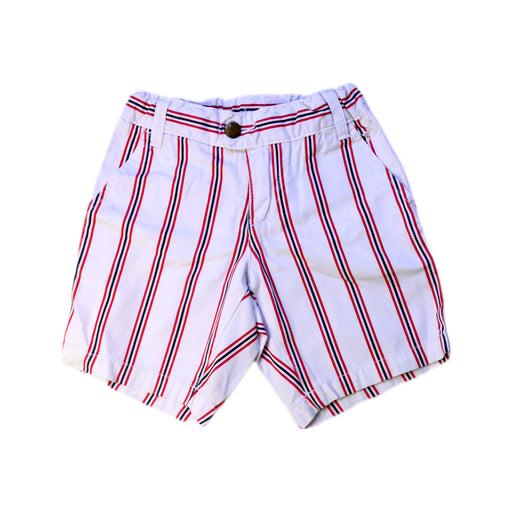 A White Shorts from Jacadi in size 3T for boy. (Front View)