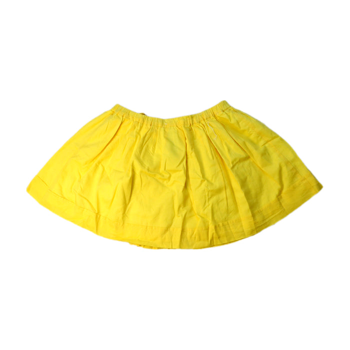 A Yellow Short Skirts from Jacadi in size 5T for girl. (Back View)