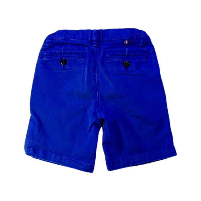 A Blue Shorts from Boden in size 6T for boy. (Back View)