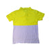 A Yellow Short Sleeve Polos from Jacadi in size 8Y for boy. (Back View)