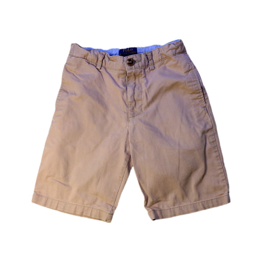A Beige Shorts from Polo Ralph Lauren in size 7Y for boy. (Front View)