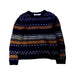 A Navy Knit Sweaters from Bonpoint in size 8Y for boy. (Front View)