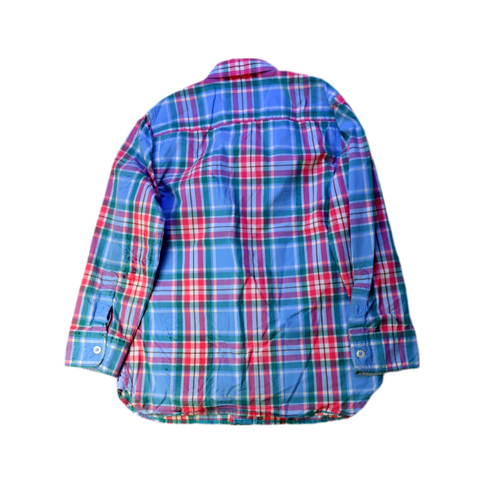 A Blue Long Sleeve Shirts from Boden in size 7Y for boy. (Back View)