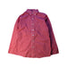 A Red Long Sleeve Shirts from Lands' End in size 8Y for boy. (Front View)