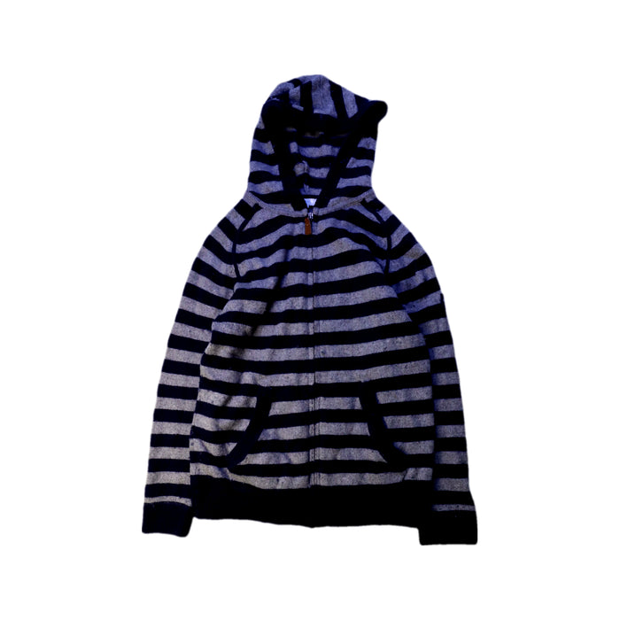 A Black Hooded Sweatshirts from Jacadi in size 10Y for boy. (Front View)