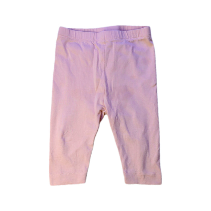 A Pink Leggings from Molo in size 0-3M for girl. (Front View)