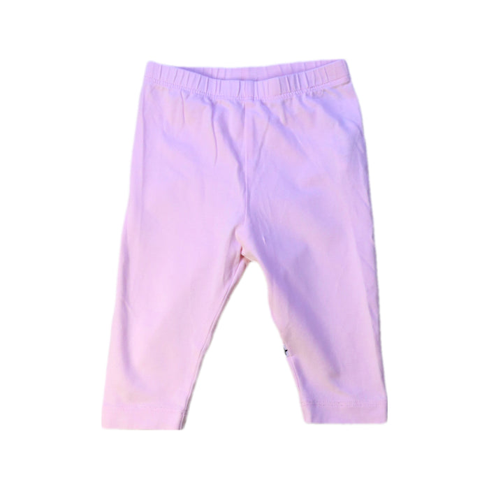 A Pink Leggings from Molo in size 0-3M for girl. (Front View)