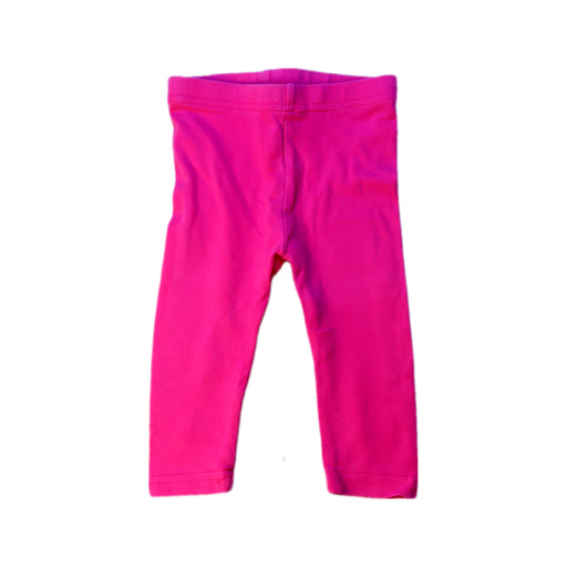 A Pink Leggings from Seed in size 3-6M for girl. (Front View)