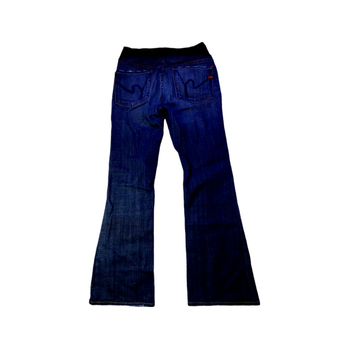 A Blue Jeans from Citizens of Humanity in size Maternity-S for maternity. (Back View)