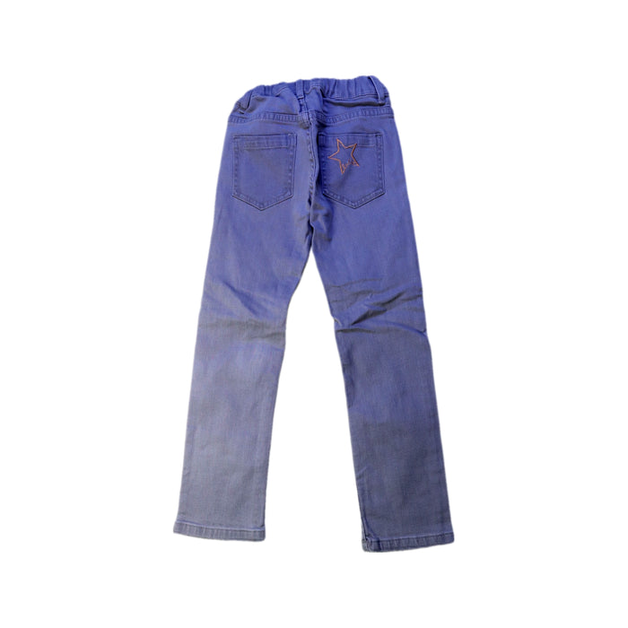 A Blue Jeans from La Compagnie des Petits in size 6T for girl. (Back View)