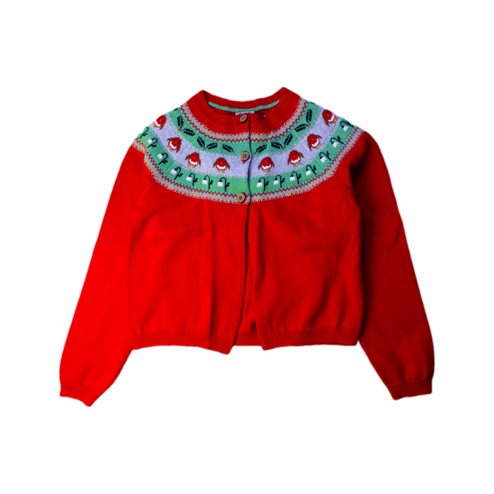 A Red Cardigans from Frugi in size 8Y for girl. (Front View)