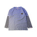 A Grey Long Sleeve T Shirts from Bape by A Bathing Ape in size 7Y for boy. (Front View)