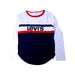 A White Long Sleeve T Shirts from Levi's in size 8Y for boy. (Front View)