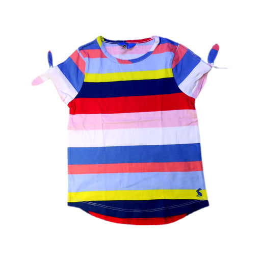 A Multicolour Short Sleeve T Shirts from Joules in size 6T for girl. (Front View)