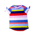 A Multicolour Short Sleeve T Shirts from Joules in size 6T for girl. (Front View)