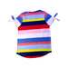 A Multicolour Short Sleeve T Shirts from Joules in size 6T for girl. (Back View)