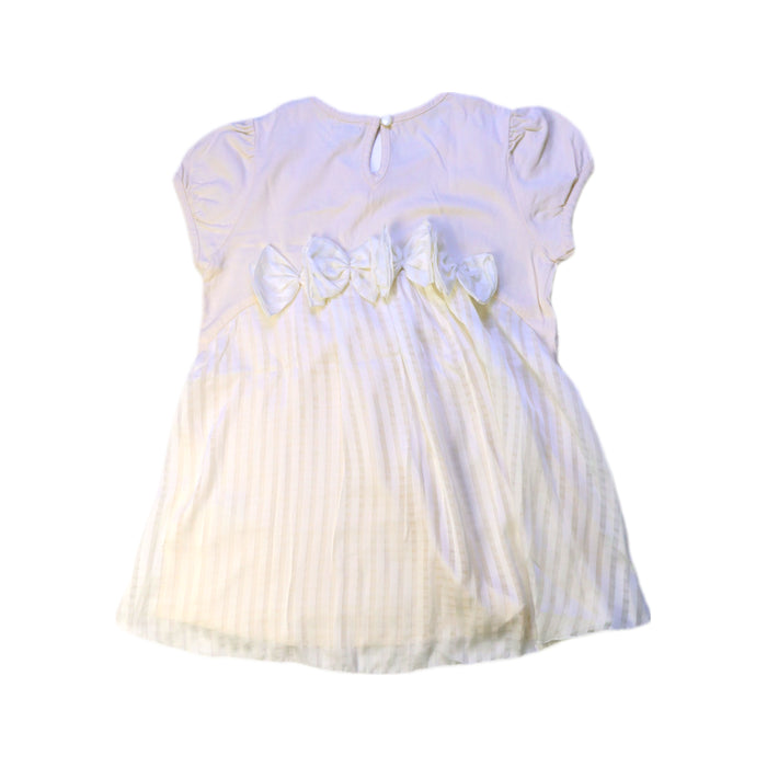 A Ivory Short Sleeve Tops from Jill Stuart in size 7Y for girl. (Back View)