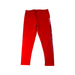A Red Leggings from Converse in size 6T for girl. (Front View)