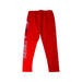 A Red Leggings from Converse in size 6T for girl. (Back View)