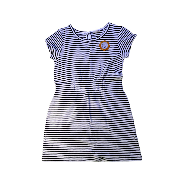 A Black Short Sleeve Dresses from Seed in size 9Y for girl. (Front View)