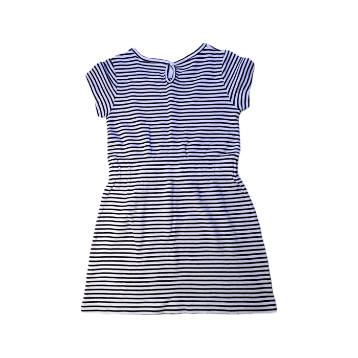 A Black Short Sleeve Dresses from Seed in size 9Y for girl. (Back View)