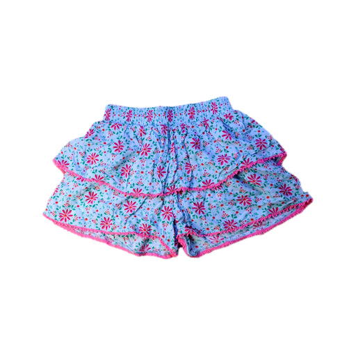 A Blue Shorts from La Compagnie des Petits in size 4T for girl. (Front View)