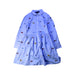 A Blue Long Sleeve Dresses from Polo Ralph Lauren in size 6T for girl. (Front View)