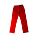 A Red Casual Pants from La Compagnie des Petits in size 6T for girl. (Back View)