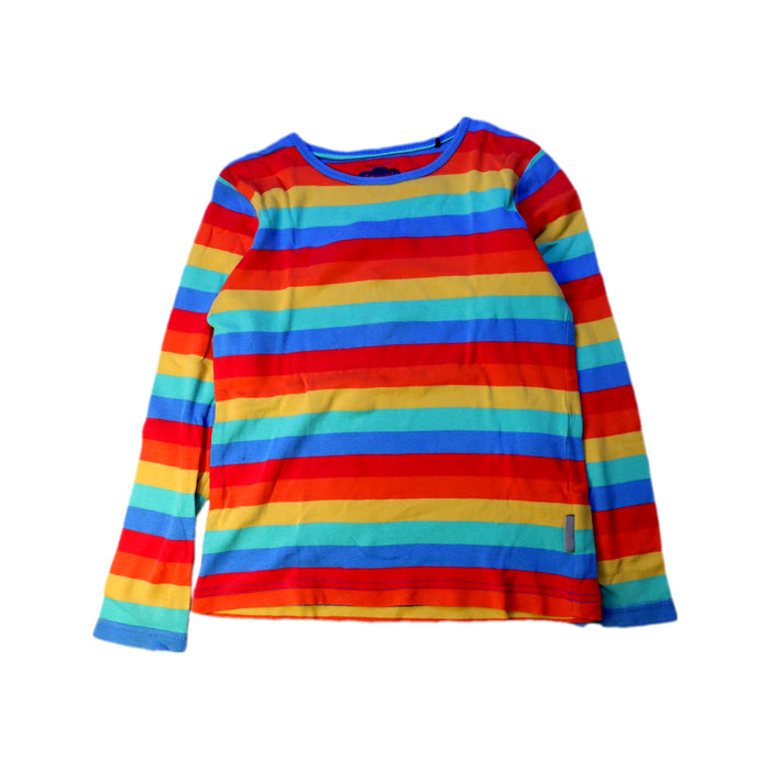 A Multicolour Long Sleeve T Shirts from Frugi in size 7Y for girl. (Front View)