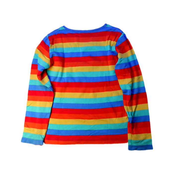 A Multicolour Long Sleeve T Shirts from Frugi in size 7Y for girl. (Back View)