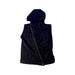 A Black Outerwear Vests from Nununu in size 6T for boy. (Front View)