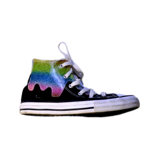 A Multicolour Sneakers from Converse in size 7Y for girl. (Front View)