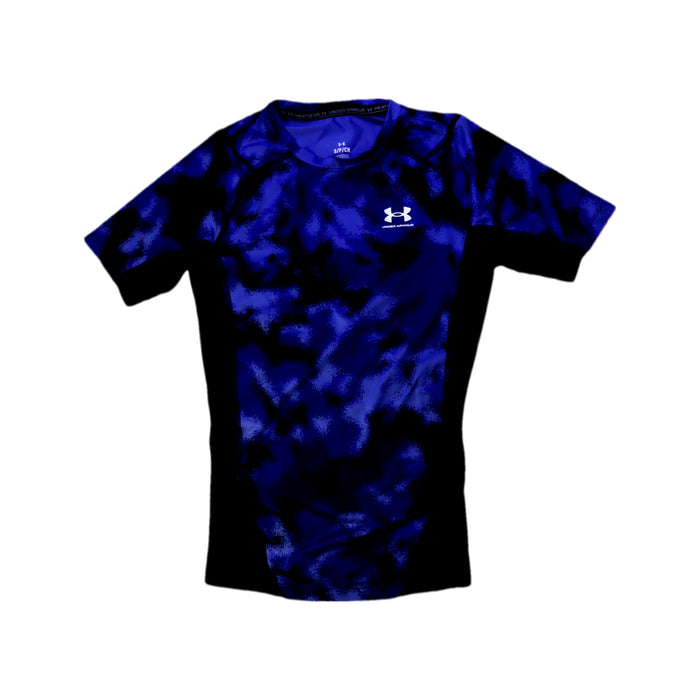 A Blue Active Tops from Under Armour in size 14Y for boy. (Front View)
