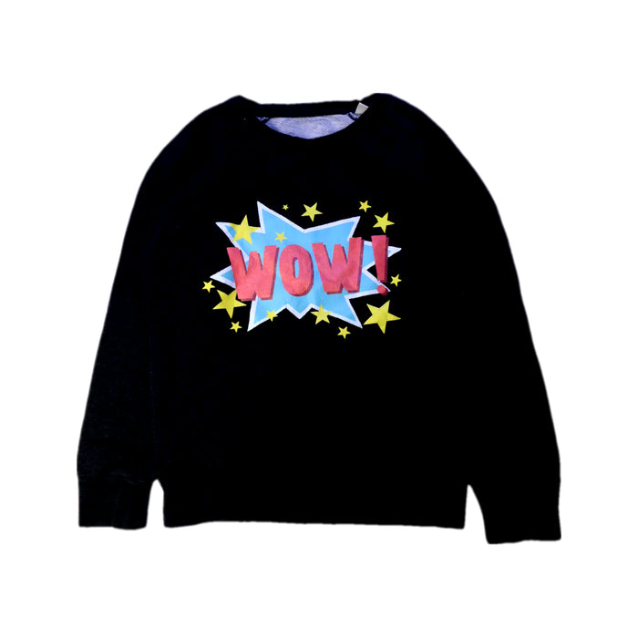 A Black Crewneck Sweatshirts from Dandy Star in size 7Y for boy. (Front View)
